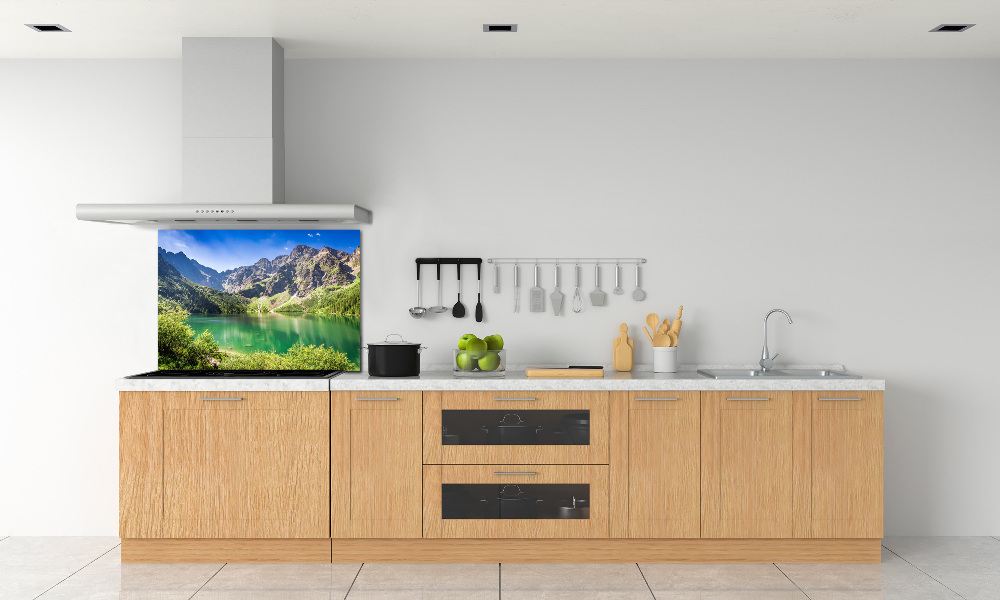 Cooker splashback Morskie Oko Tatry