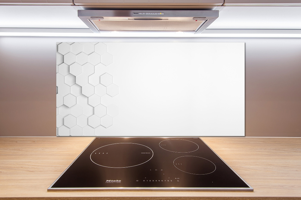 Cooker splashback Background hexagon