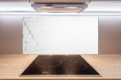 Cooker splashback Background hexagon