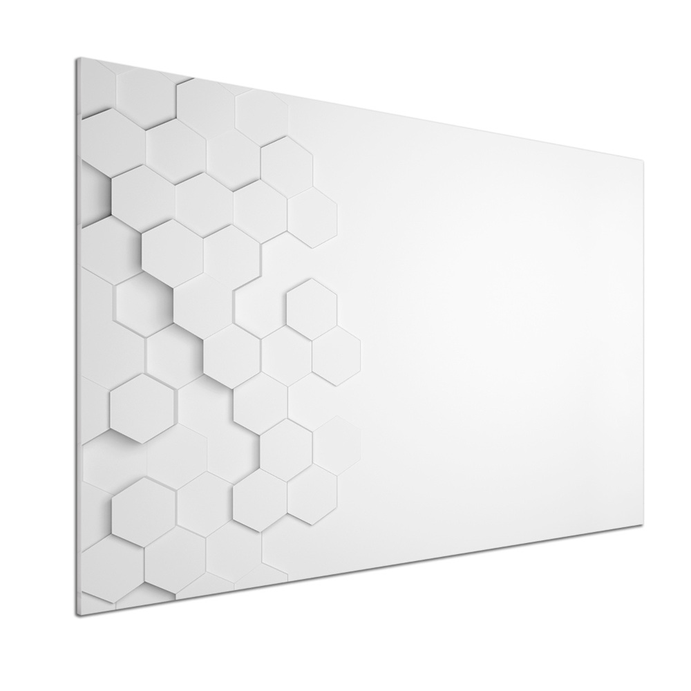 Cooker splashback Background hexagon