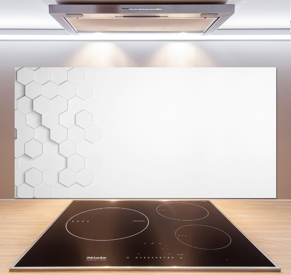 Cooker splashback Background hexagon