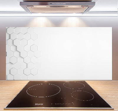 Cooker splashback Background hexagon