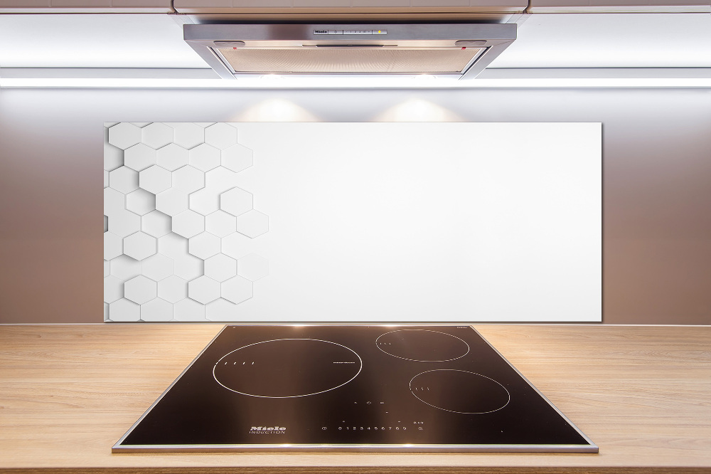 Cooker splashback Background hexagon