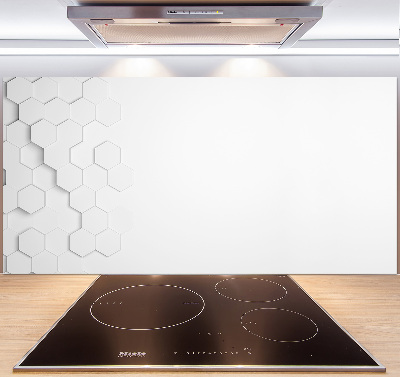 Cooker splashback Background hexagon