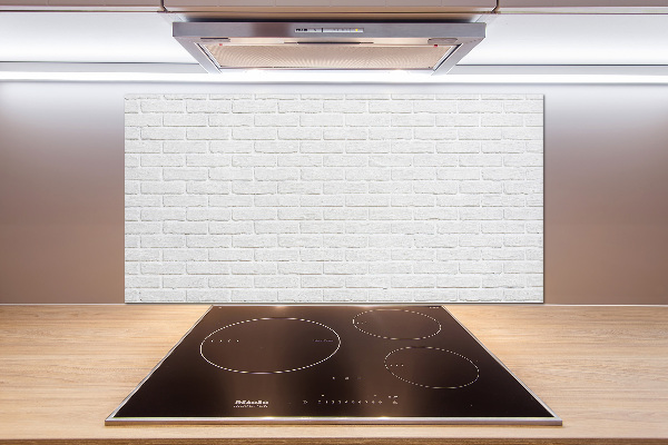 Cooker splashback Brick wall