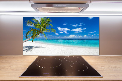 Cooker splashback Tropical beach