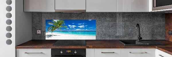 Cooker splashback Tropical beach