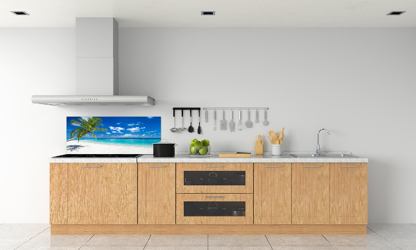 Cooker splashback Tropical beach