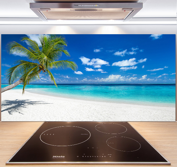 Cooker splashback Tropical beach