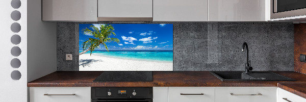 Cooker splashback Tropical beach