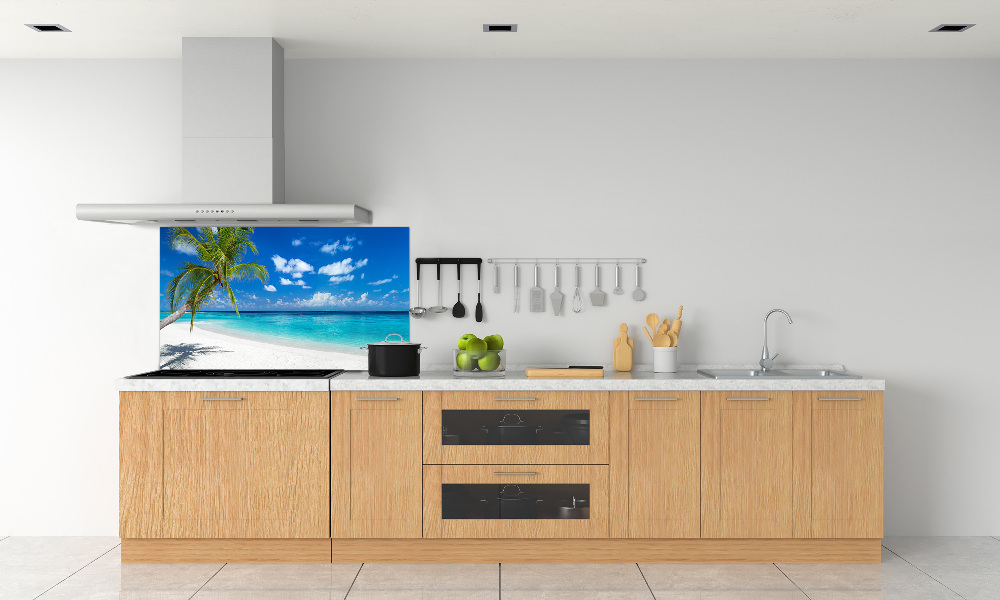 Cooker splashback Tropical beach