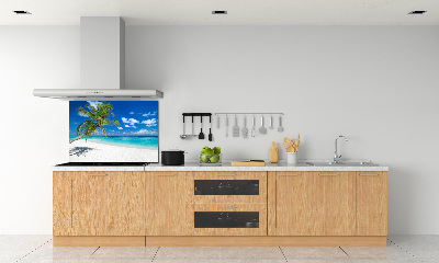 Cooker splashback Tropical beach