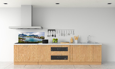 Cooker splashback Lofoty in Norway