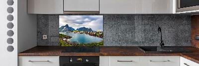 Cooker splashback Lofoty in Norway