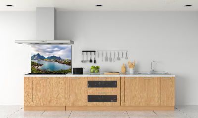 Cooker splashback Lofoty in Norway