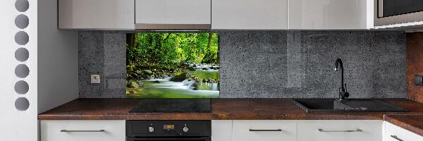 Cooker splashback Mountain stream