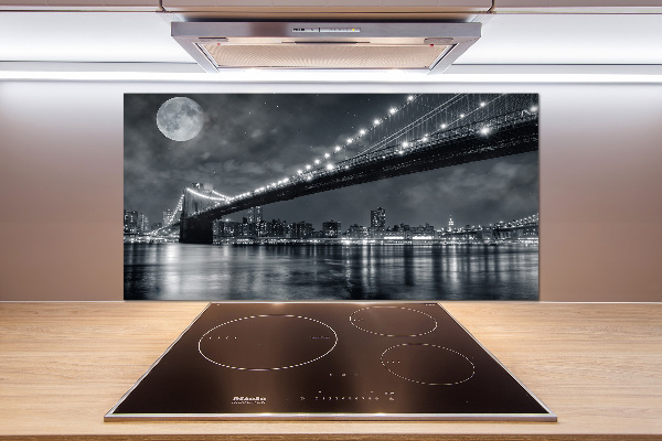 Cooker splashback Brooklyn bridge