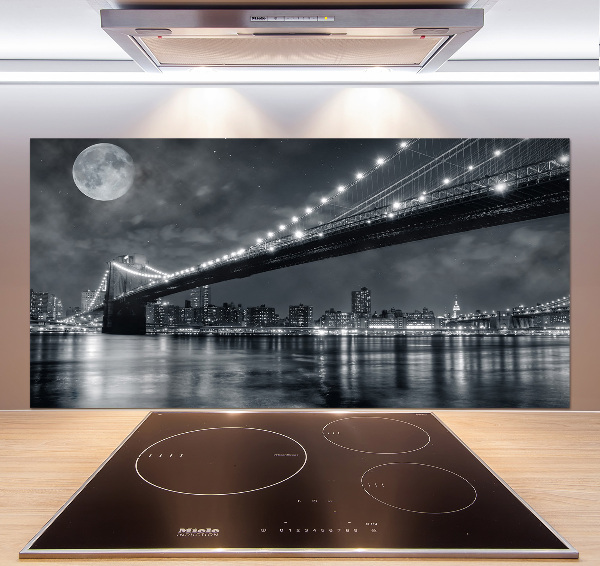 Cooker splashback Brooklyn bridge