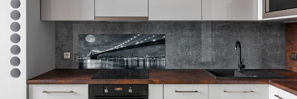 Cooker splashback Brooklyn bridge