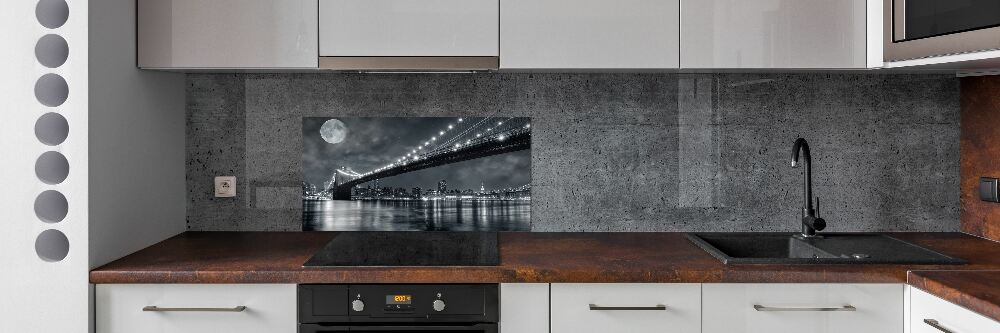 Cooker splashback Brooklyn bridge