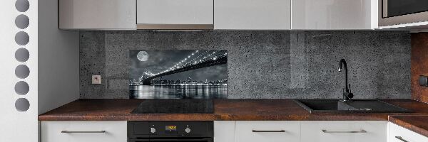 Cooker splashback Brooklyn bridge