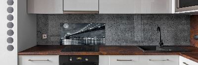 Cooker splashback Brooklyn bridge