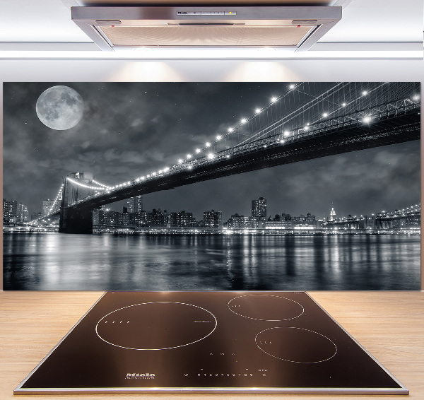 Cooker splashback Brooklyn bridge