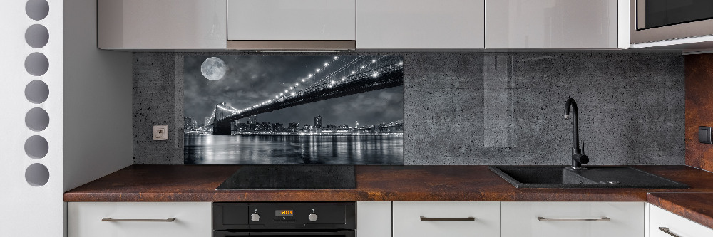 Cooker splashback Brooklyn bridge