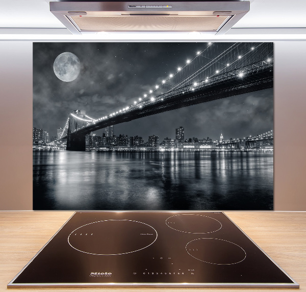 Cooker splashback Brooklyn bridge