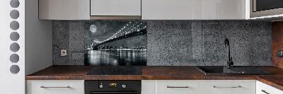 Cooker splashback Brooklyn bridge