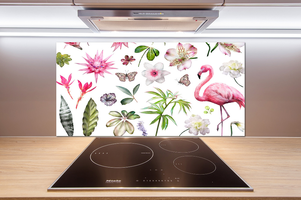 Cooker splashback Tropical collection