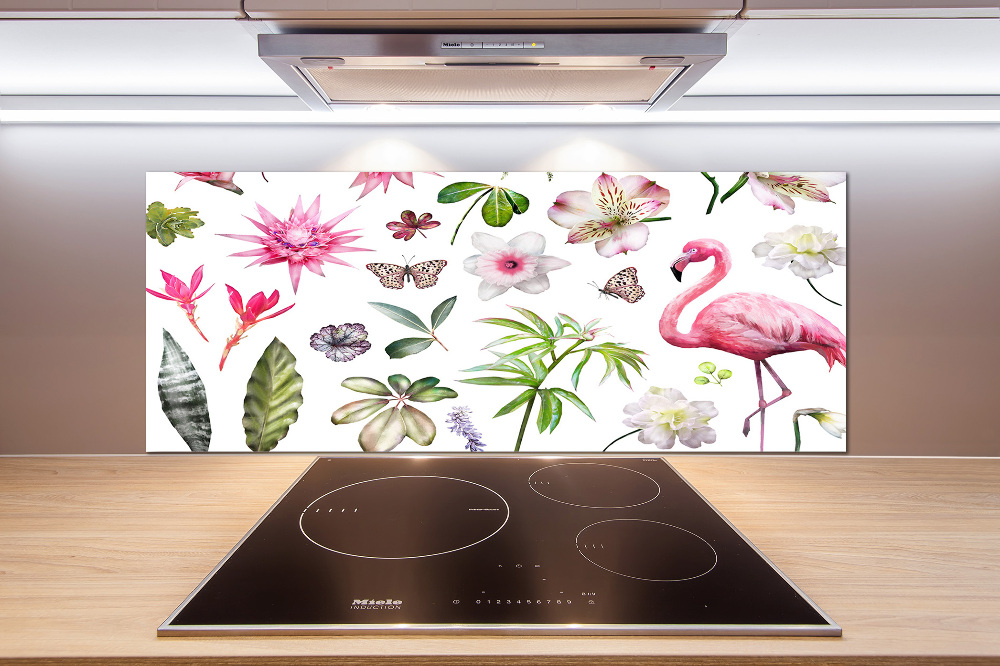 Cooker splashback Tropical collection