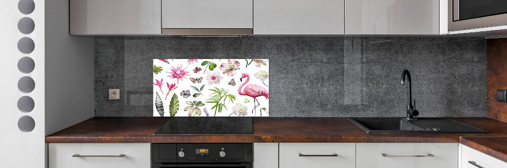 Cooker splashback Tropical collection