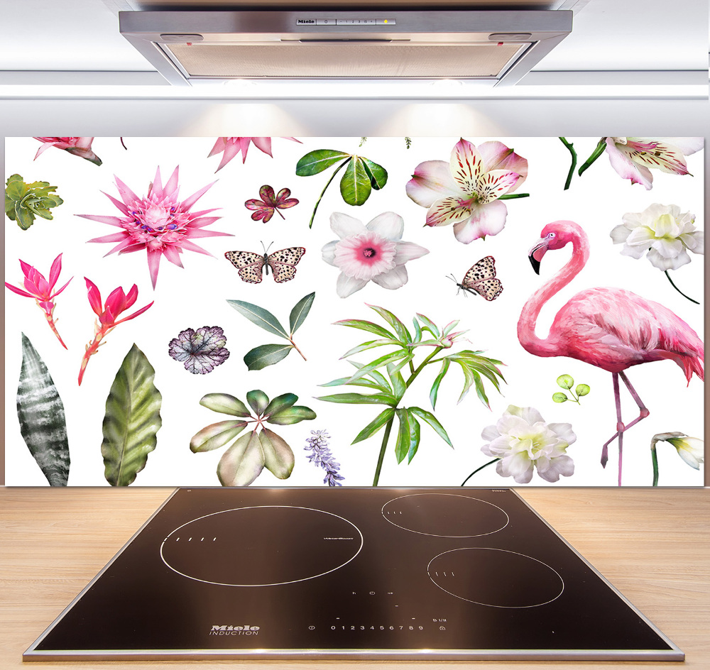 Cooker splashback Tropical collection