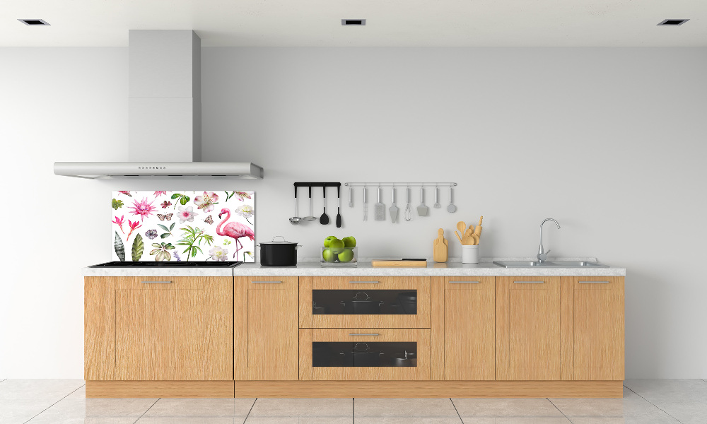 Cooker splashback Tropical collection