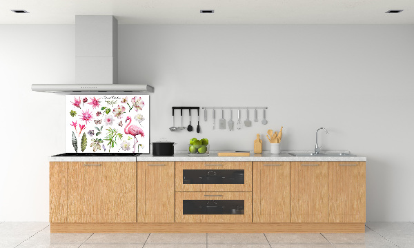 Cooker splashback Tropical collection