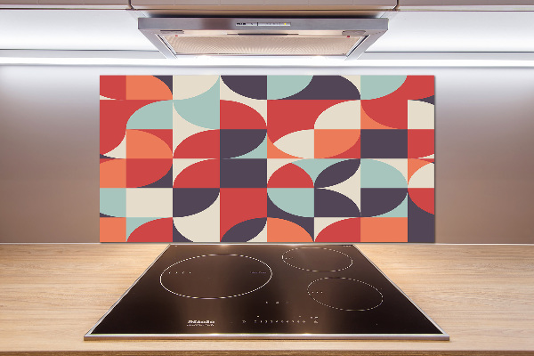 Cooker splashback Abstract background