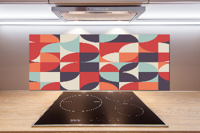 Cooker splashback Abstract background