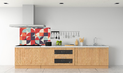 Cooker splashback Abstract background