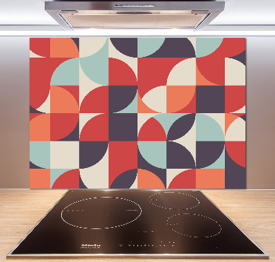 Cooker splashback Abstract background