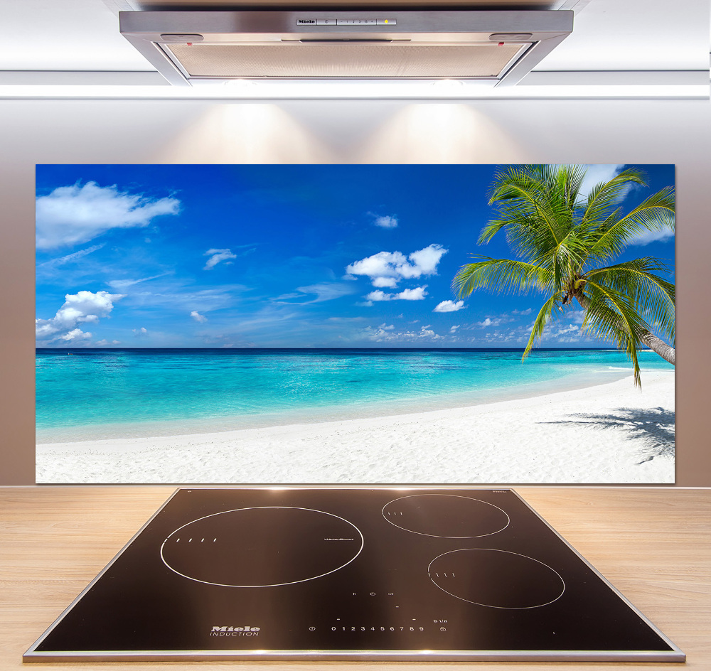 Cooker splashback Tropical beach