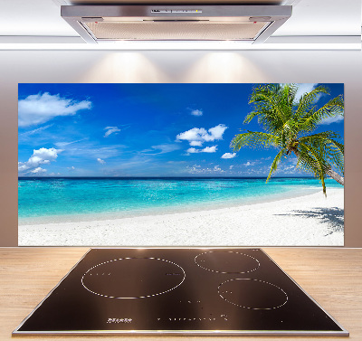 Cooker splashback Tropical beach