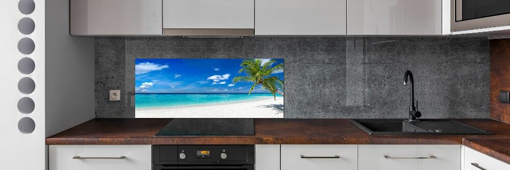 Cooker splashback Tropical beach