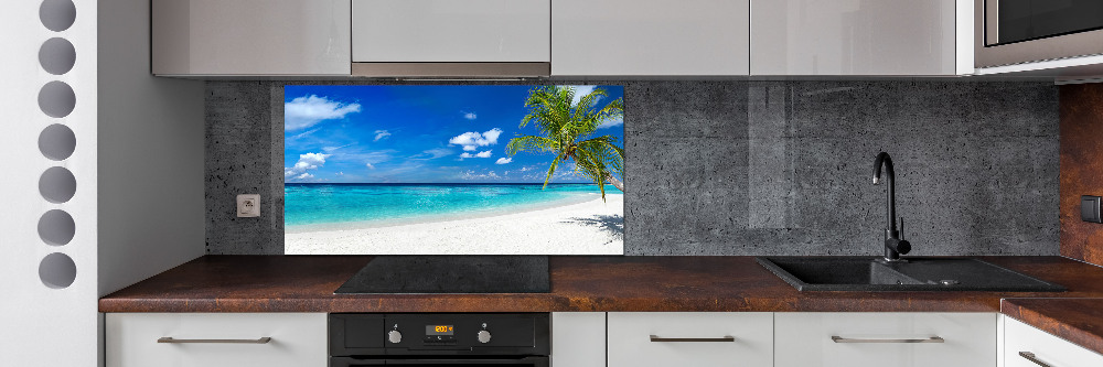 Cooker splashback Tropical beach