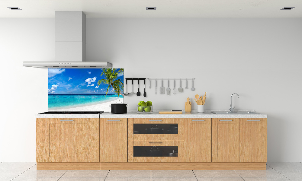 Cooker splashback Tropical beach