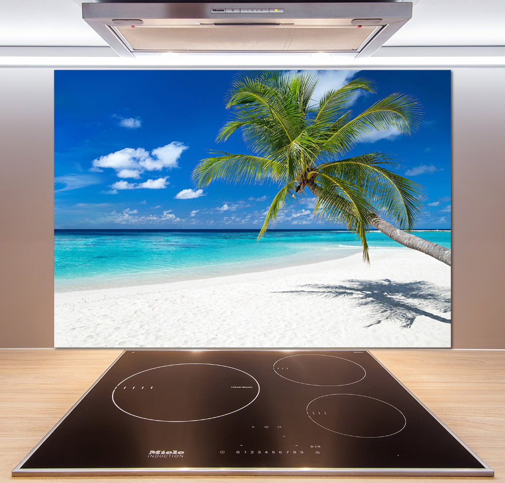 Cooker splashback Tropical beach