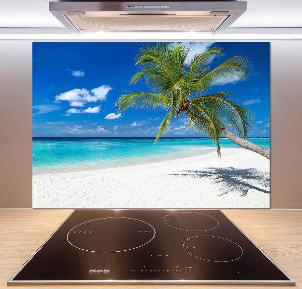 Cooker splashback Tropical beach