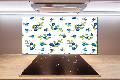 Kitchen splashback Blueberry