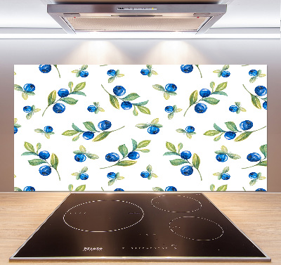 Kitchen splashback Blueberry