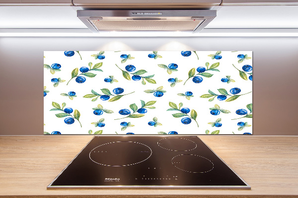 Kitchen splashback Blueberry